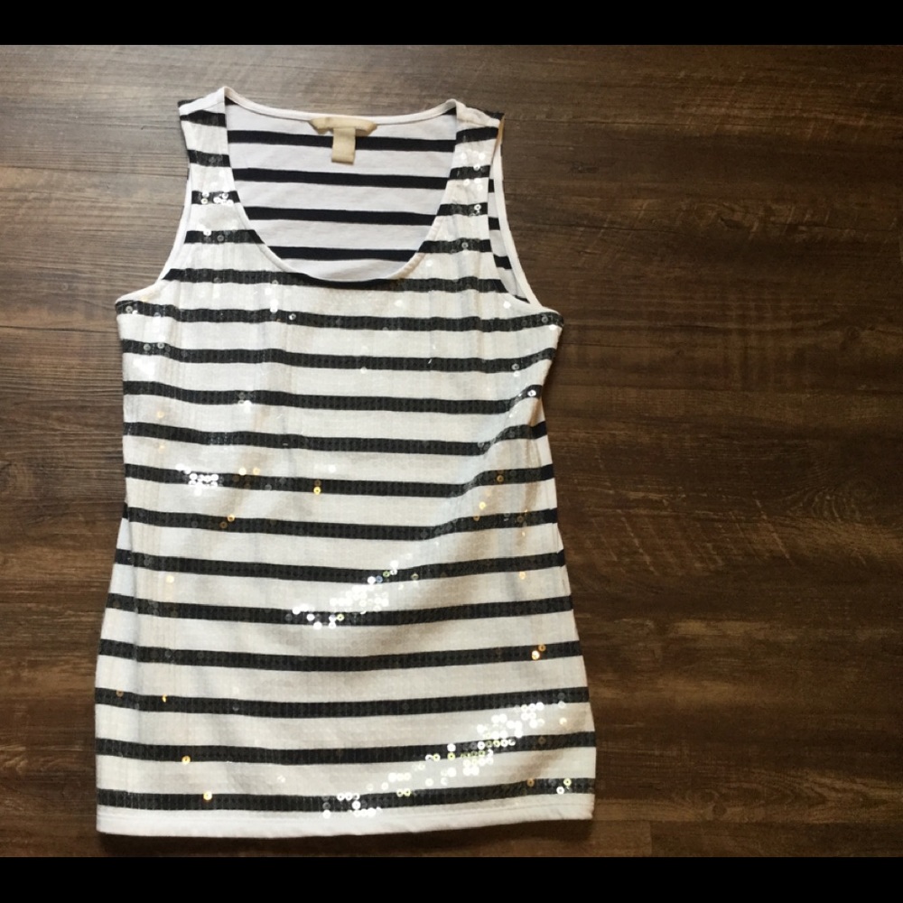 Black and white shirt from Banana Republic